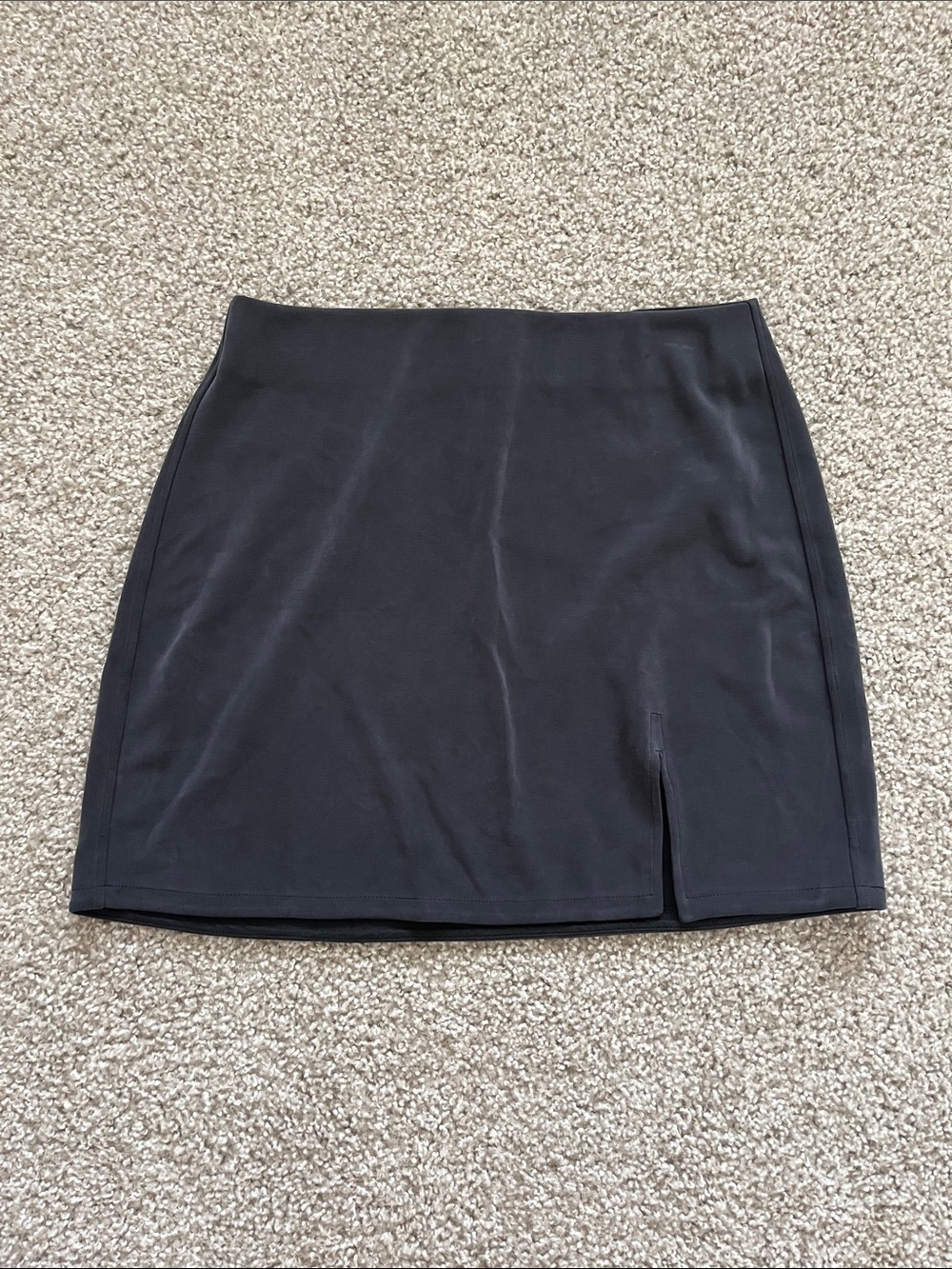 Lululemon Black Softstreme High Rise Mini Skirt Size Medium